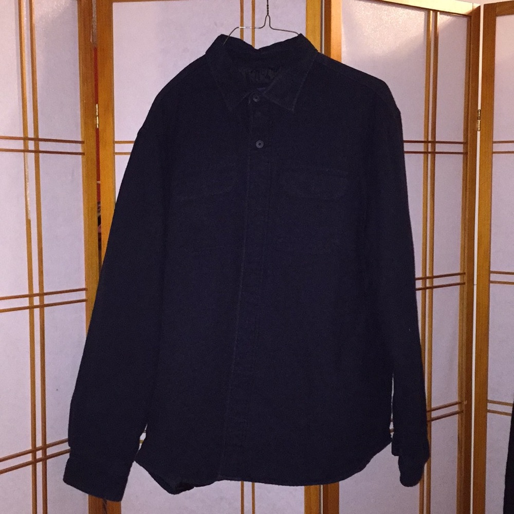 Quilted Button Down Shirt